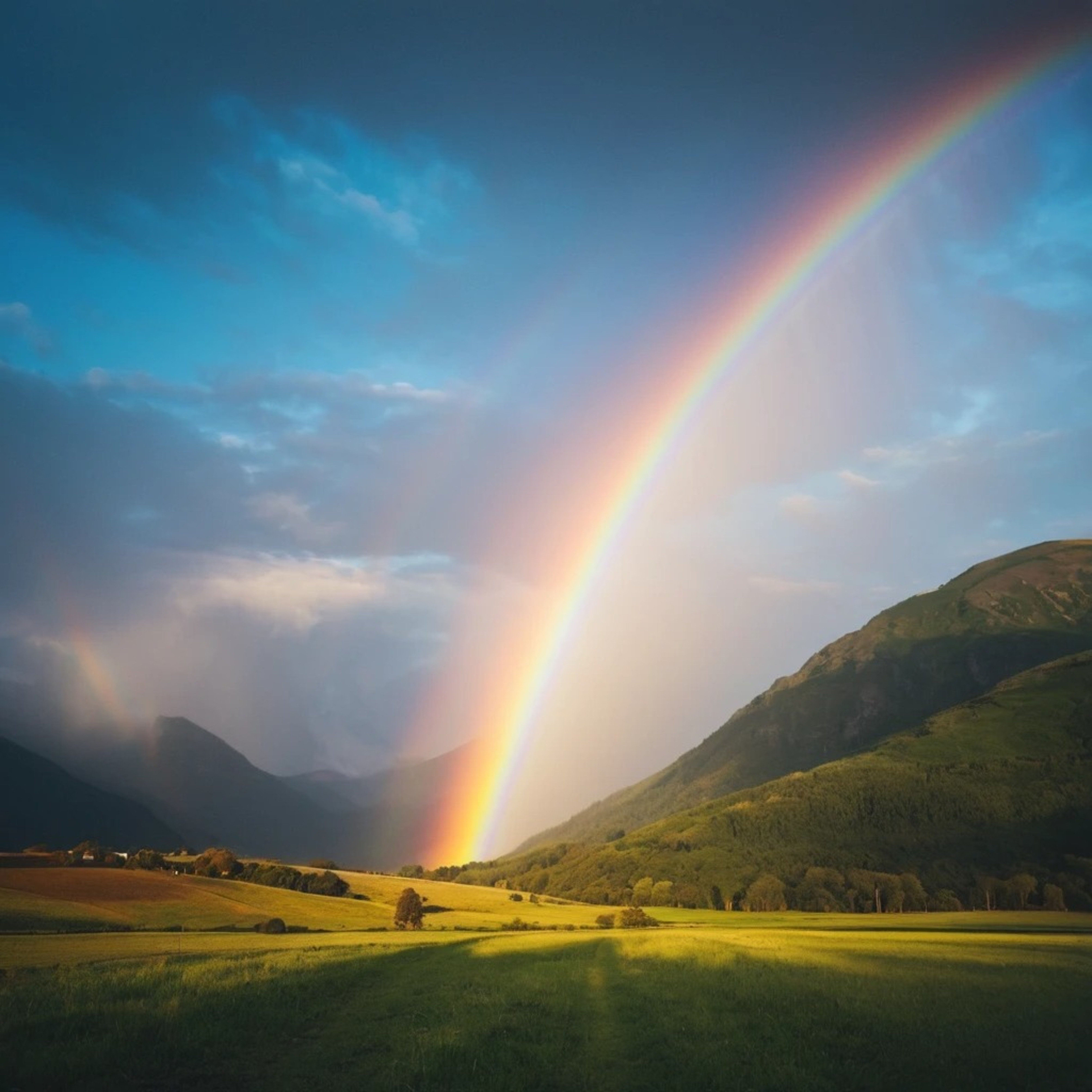 A rainbow